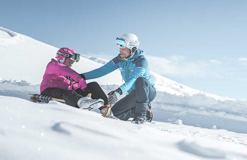 Rodelspaß für die ganze Familie